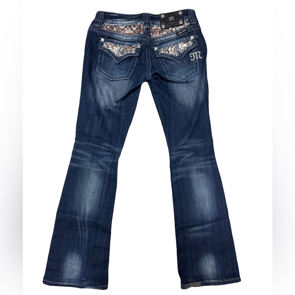 Miss Me Dark Bootcut Jeans Size 26